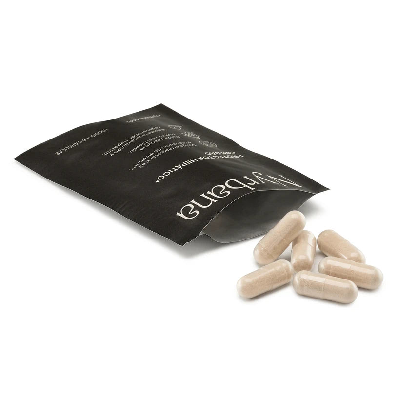 protector hepático kit anti resaca sobre con capsulas